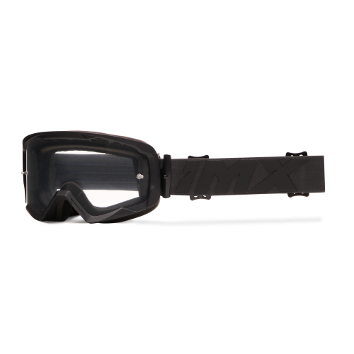 GOGLE cross quad IMX ENDURANCE FLIP BLACK MATT/BLACK - Szyba DARK SMOKE + Clear